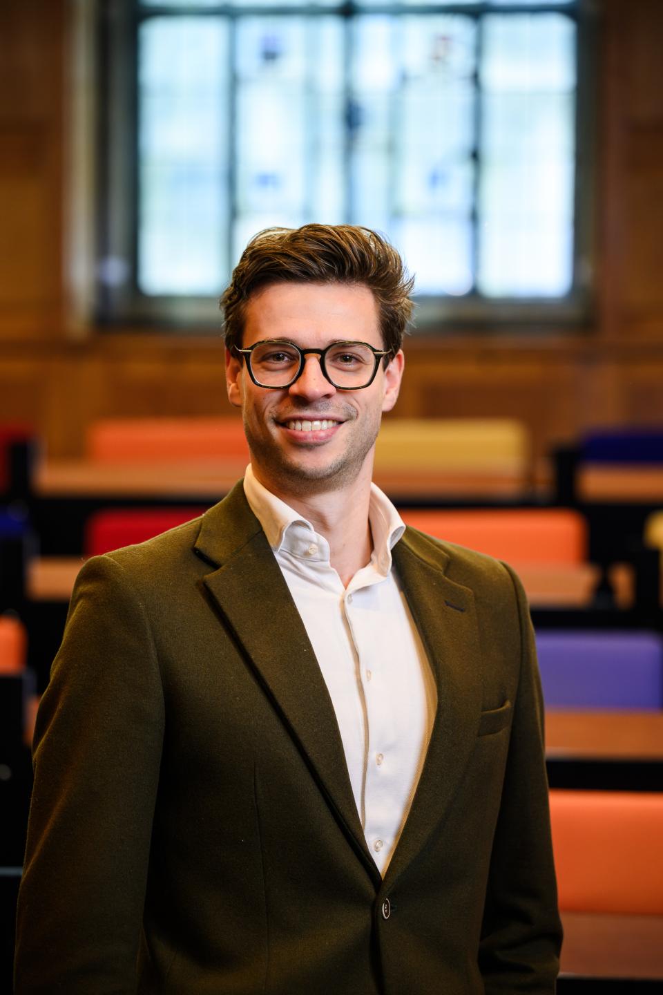 Portretfoto van Sam Schuite